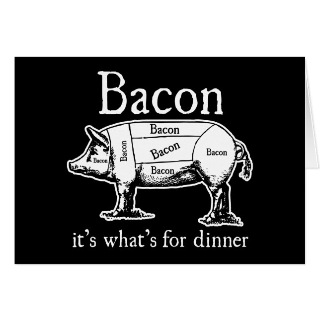 Speck: Es ist, was für Abendessen ist (Vorderseite (Horizontal))