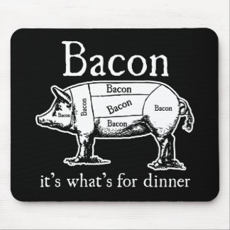 Speck: Es ist, was für Abendessen ist Mousepad