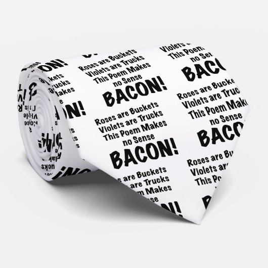 Speck-Gedicht Krawatte (Gerollt)