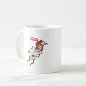 Speck gegen Wurst-Tasse Kaffeetasse (Vorderseite Links)