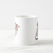 Speck gegen Wurst-Tasse Kaffeetasse (Mittel)