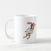 Speck gegen Wurst-Tasse Kaffeetasse (Links)