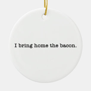Speck I holt Zuhause Keramikornament