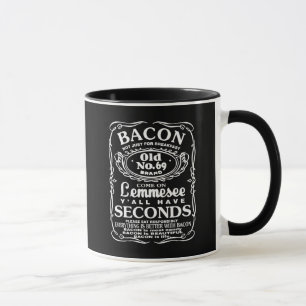 Speck ist nicht gerade für Frühstücks-Tasse Tasse