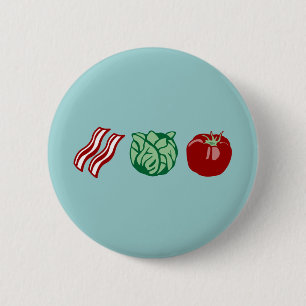 Speck-Kopfsalat u. Tomate - das BLT! Button