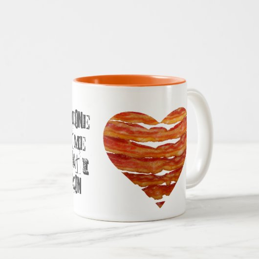 Speck-Liebe-Tasse Zweifarbige Tasse (VorderseiteRechts)