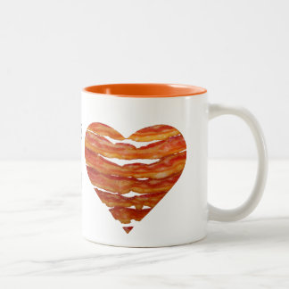 Speck-Liebe-Tasse Zweifarbige Tasse