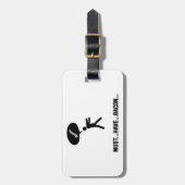 Speck-Liebhaber Gepäckanhänger (Vorderseite vertikal)