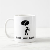 Speck-Liebhaber Kaffeetasse (Links)