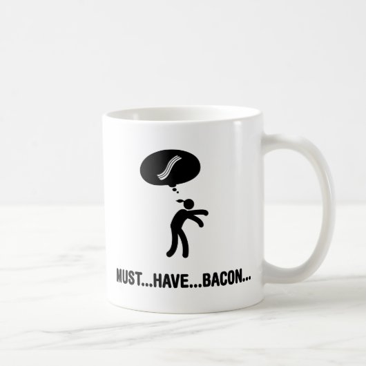 Speck-Liebhaber Kaffeetasse (Rechts)