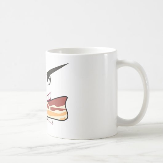 Speck-Liebhaber Kaffeetasse (Rechts)