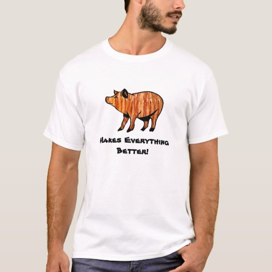 Speck macht alles besser! T-Shirt (Vorderseite)
