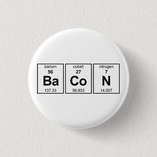 Speck-Periodensystem Button (Vorderseite)