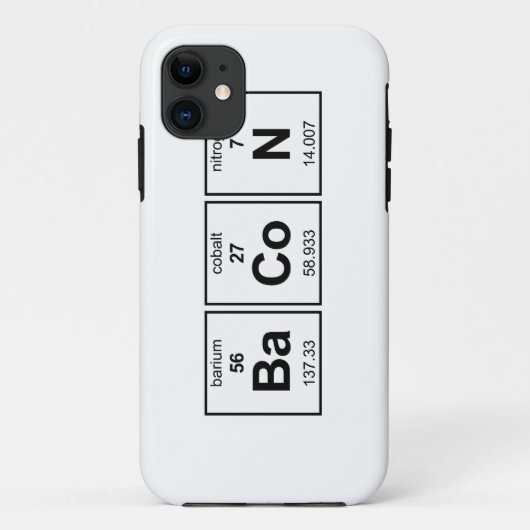 Speck-Periodensystem Case-Mate iPhone Hülle (Rückseite)