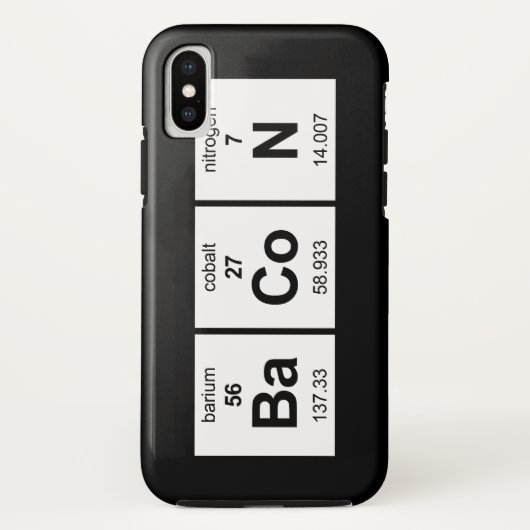 Speck-Periodensystem Case-Mate iPhone Hülle (Rückseite)