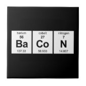 Speck-Periodensystem Fliese (Vorderseite)