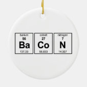 Speck-Periodensystem Keramik Ornament (Hinten)