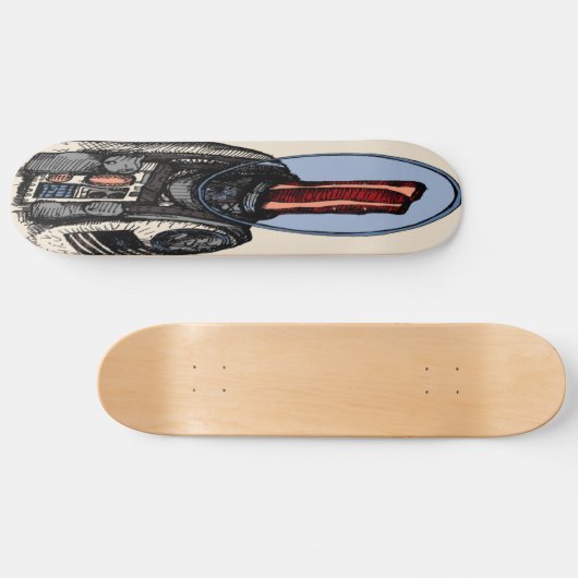 "Speck-Raum-Mann-" Skateboard-Plattform Skateboard (Horizontal)