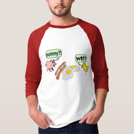 Speck und Ei-Albtraum T-Shirt (Vorderseite)