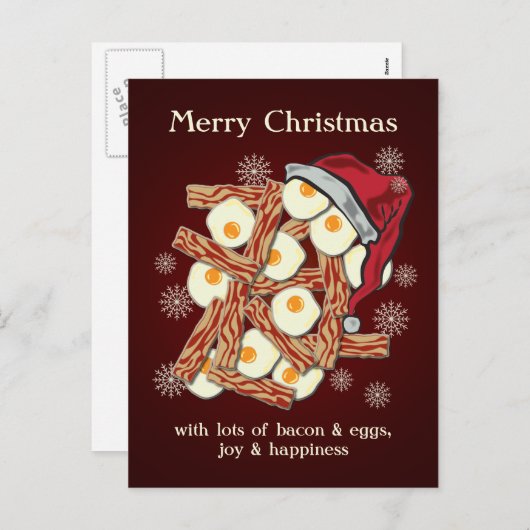 Speck und Ei-frohe Weihnachten (Vorne/Hinten)