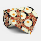 Speck-und Ei-Muster Krawatte (Gerollt)