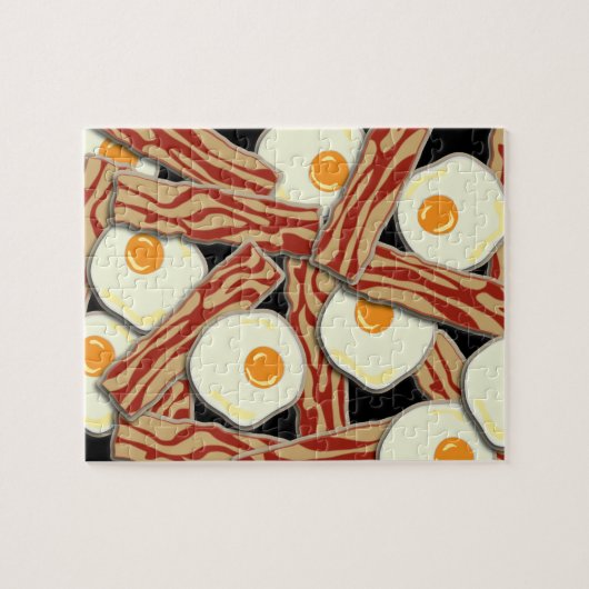 Speck-und Ei-Muster Puzzle (Horizontal)