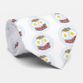 Speck und Eier Krawatte (Gerollt)