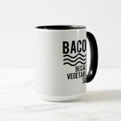 Speck!! Weil Gemüse sind zum Kotzen Tasse (VorderseiteRechts)