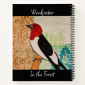 Specker im Waldschwarz Notizblock (Rückseite)