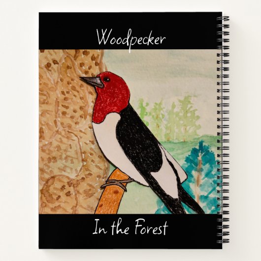 Specker im Waldschwarz Notizblock (Rückseite)