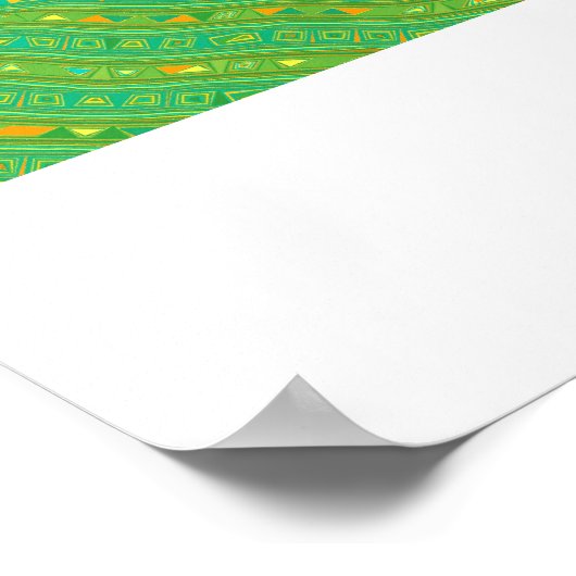 Speckle Contours Poster (Ecke)