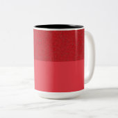Speckle-Top Tomato Red Coffee Tasse - Anpassbar (VorderseiteRechts)