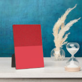 Speckle-Top und Matte-Base Tabletop Plaque (Custom Fotoplatte (Seite)