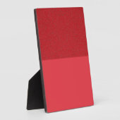 Speckle-Top und Matte-Base Tabletop Plaque (Custom Fotoplatte (Seite)
