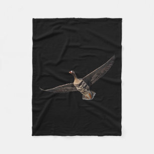 Specklebelly Gänse Shirt Weiße Vordergrinne Gänse Fleecedecke