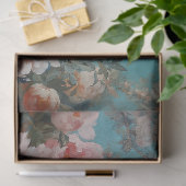 Speckled Chicken Pink Peonies Dekoupage Seidenpapier (Geschenk)