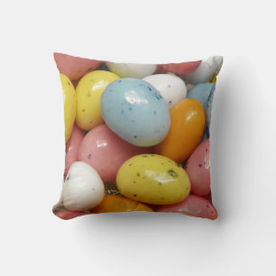 Speckled Colored Jelly Bean Ostereier Kissen