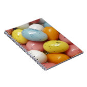 Speckled Colored Jelly Bean Ostereier Notizblock (Rechte Seite)