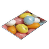Speckled Colored Jelly Bean Ostereier Notizblock (Linke Seite)