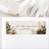 Speckled Gold Forest Green Botanical (Insitu)