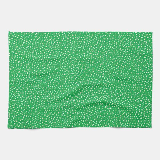 Speckled Green Kitchen Handtuch (Horizontal)