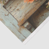 Speckled Hen Vibrant Orange Poppies Decoupage Seidenpapier (Ausschnitt)