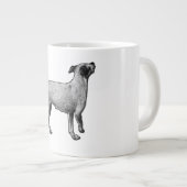 Speckled Skywatch Pup Jumbo-Tasse (Vorderseite Rechts)