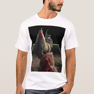 Specklets Spotty Fluffy Rooster Pop Out, T - Shirt