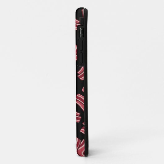 Speckstreifen-Muster Case-Mate iPhone Hülle (Hinten/Links)