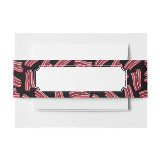 Speckstreifen-Muster Einladungsbanderole (Vorderseite Beispiel)