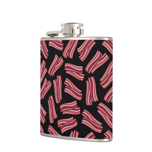 Speckstreifen-Muster Flachmann (Links)