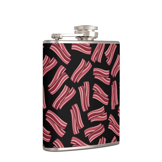 Speckstreifen-Muster Flachmann (Rechts)