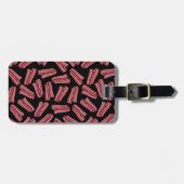 Speckstreifen-Muster Gepäckanhänger (Vorderseite horizontal)