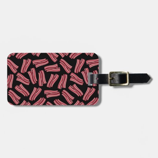 Speckstreifen-Muster Gepäckanhänger (Vorderseite horizontal)